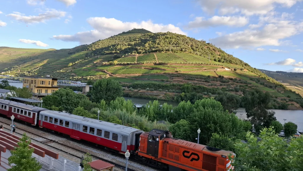 Paisaje del Valle del Douro en Portugal, famoso por sus viñedos y el río Douro